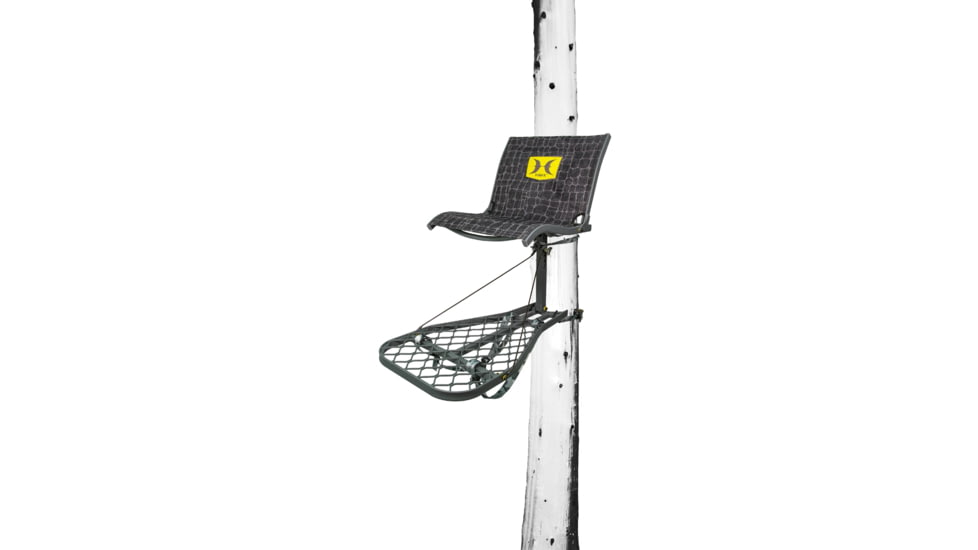 Hawk Treestands Rival Lite Hang-On w/ Seat, Black, HWK-ULHOS