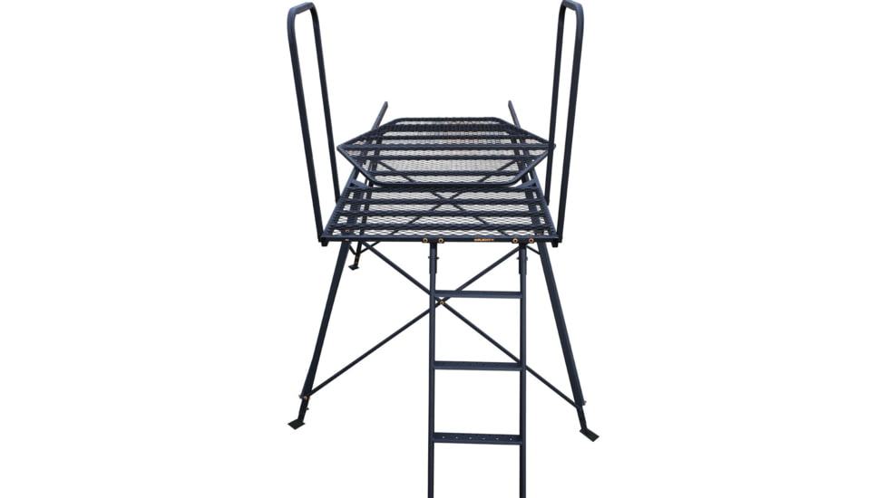 Hawk Treestands Scout Floor w/ 5ft Tower, Black, HWK-SCFLR-5C