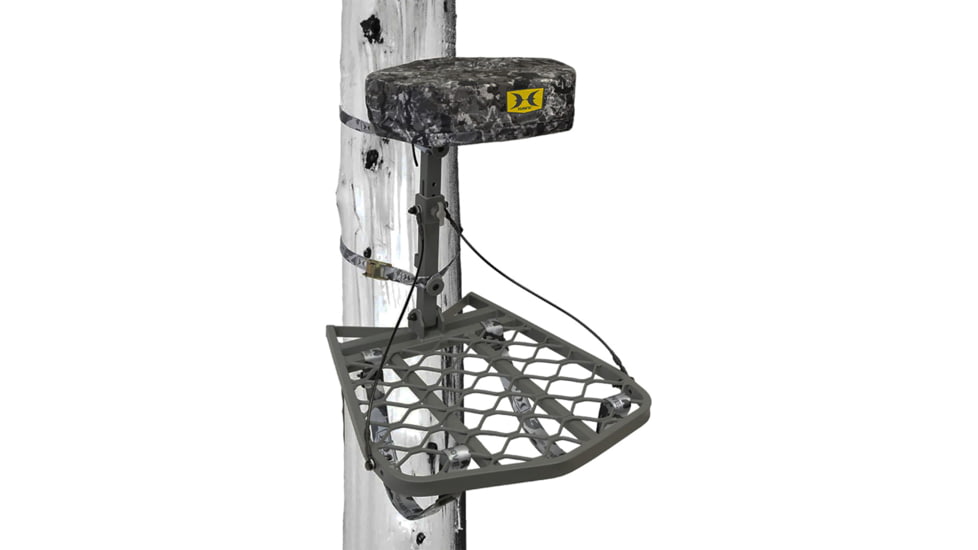 Hawk Treestands Hawk Helium Ultra Lite Hang On Stand, Gray, HWK-FPRA