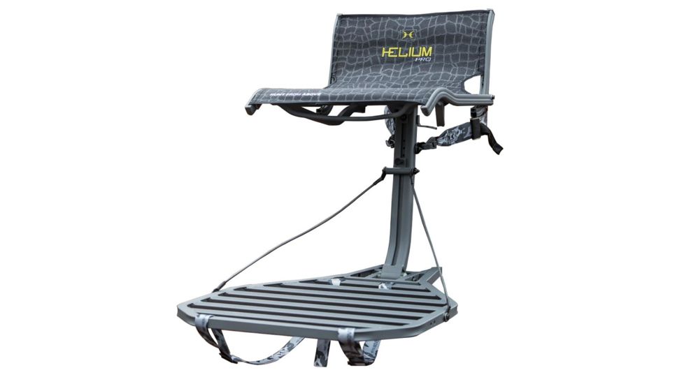 Hawk Treestands Helium Pro Treestand, Gray, 2022