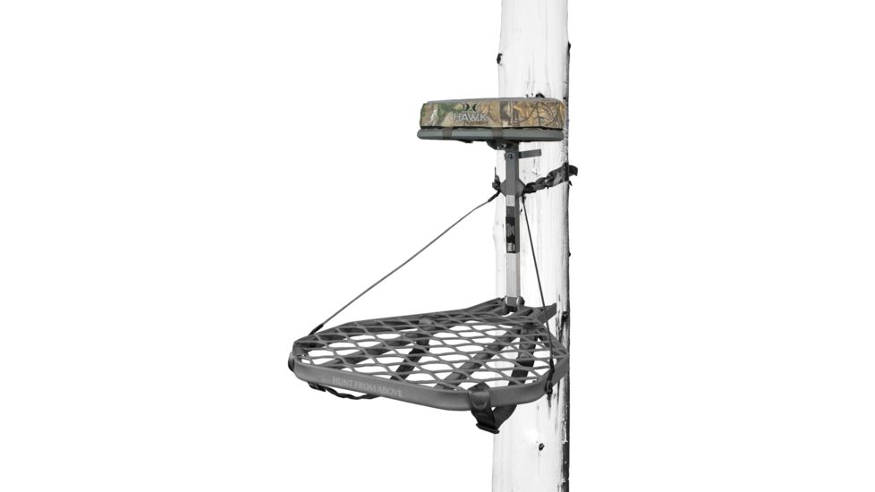 Hawk Treestands Helium XL Treestand, Gray, 2021