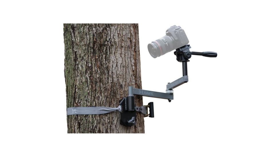 Hawk Treestands Hunt Hard Camera Arm, Black 3062