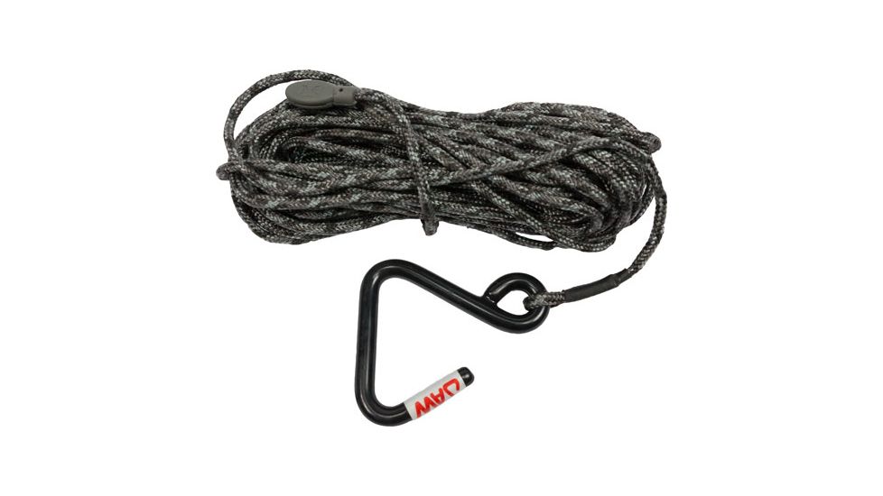 Hawk Treestands Jaw Hook 35 Ft No-Clip-No-Hassle Hoist Rope, 3032