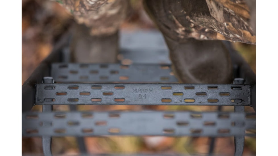 Hawk Treestands Treestands Sasquatch Bone Collector 18 Ft 2 Man Ladder Stand Tip/ Hercules &amp; Ez Tip-Up, 2073-H