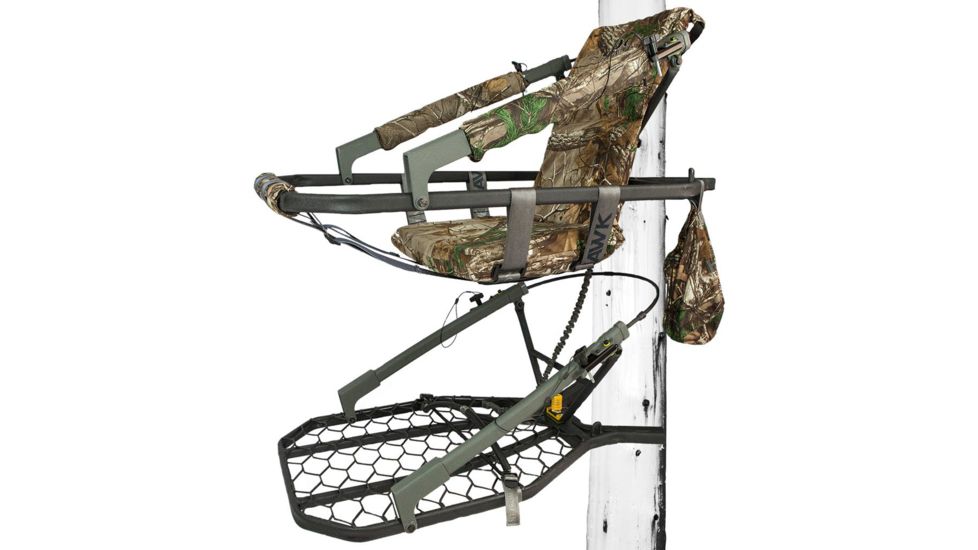 Hawk Treestands Warbird Climbing Stand, Gray, 2040