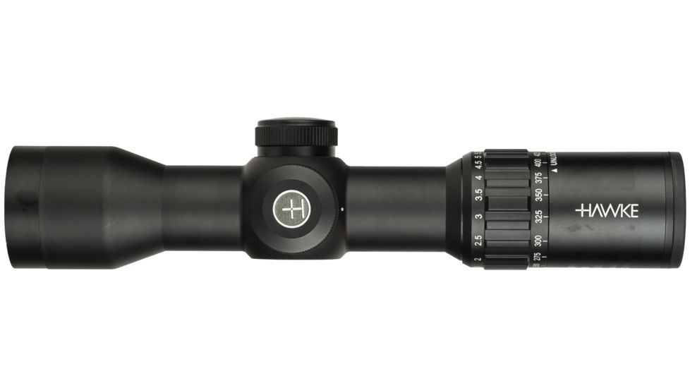 Hawke Sport Optics 1.5-6x36 IR WA 30mm Model Rifle Scope, Black, 12226