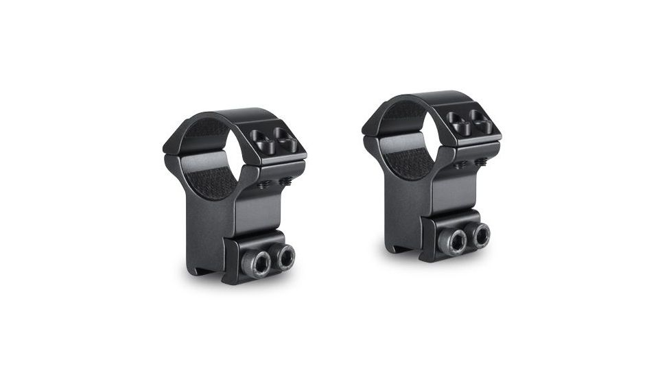 Hawke Sport Optics Dovetail Match Series Rifle Scope Rings - 2-Pieces, 1in, High, Black, 22102