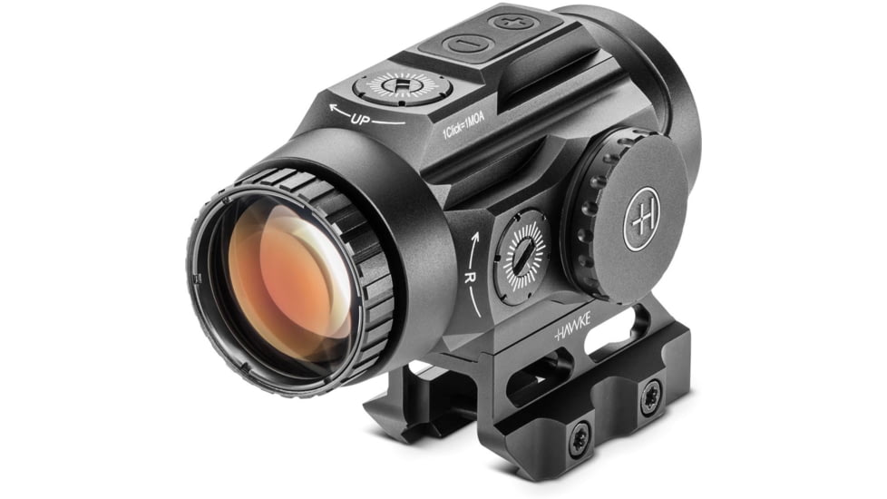 Hawke Sport Optics 4x24 1 MOA Prism Red Dot Sight, Black, 12054