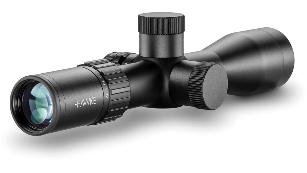 Hawke Sport Optics Airmax 30 Rifle Scope, 3-12x40mm SF Compact, 30mm Tube, AMX IR Reticle, Black, 13200