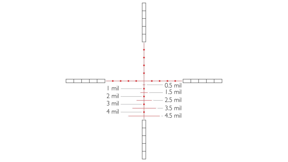 Hawke Sport Optics Airmax 30 SF 10x44mm Rifle Scope, 30mm, SFP, AMX IR, Black, 13305