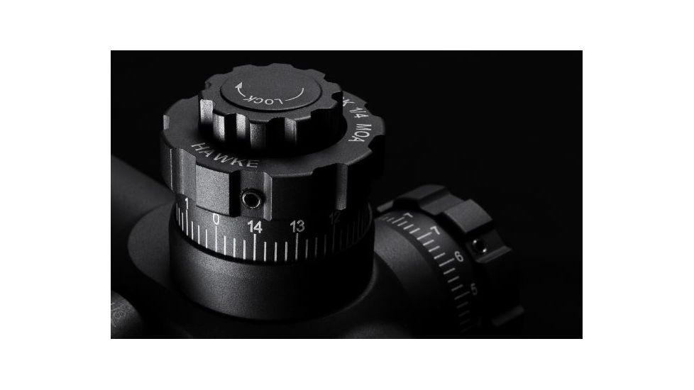 Hawke Sport Optics Airmax 30 Side Focus 3-12x50 AMX IR Rifle Scope, Black 13300