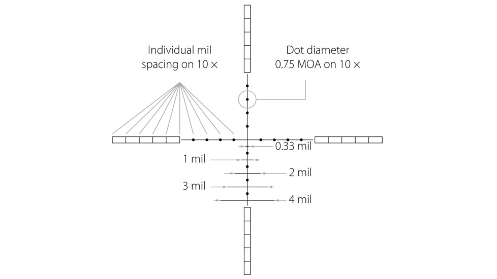 Hawke Sport Optics Airmax EV Rifle Scope, 4-12x40mm, 1in Tube, Second Focal Plane, AMX Reticle, Black, 13130