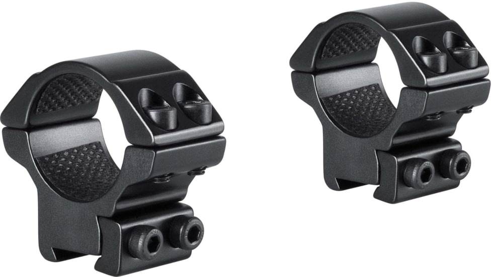 Hawke Sport Optics Dovetail Match Series Rifle Scope Rings - 2-Pieces, 1in, Low, Black, 22100