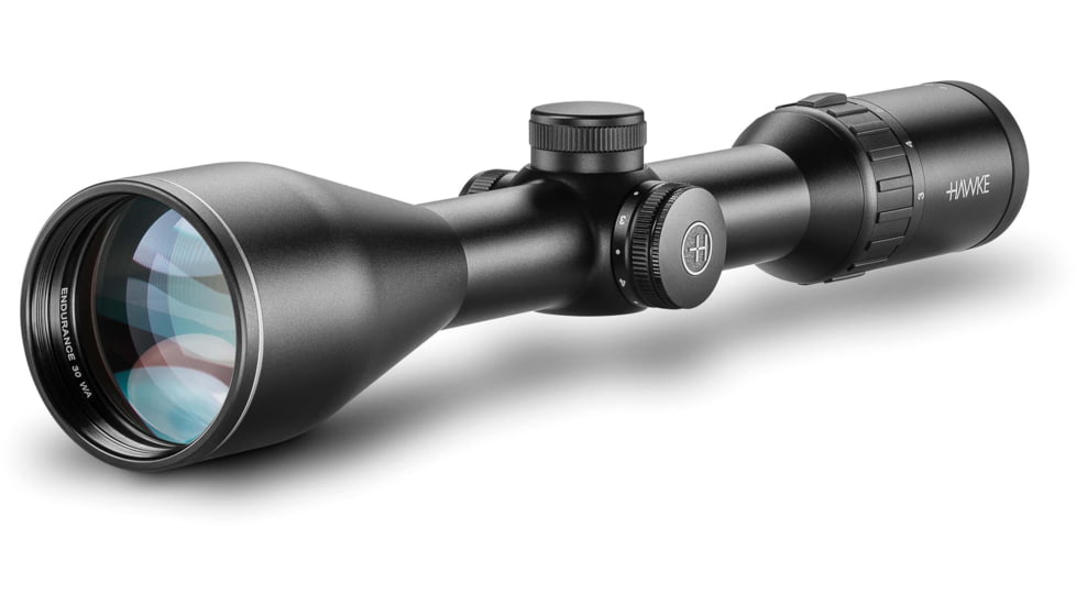Hawke Sport Optics Endurance 30 Rifle Scope, 3-12x56mm, 30mm, SFP, LR Dot IR Reticle, Black, 16330