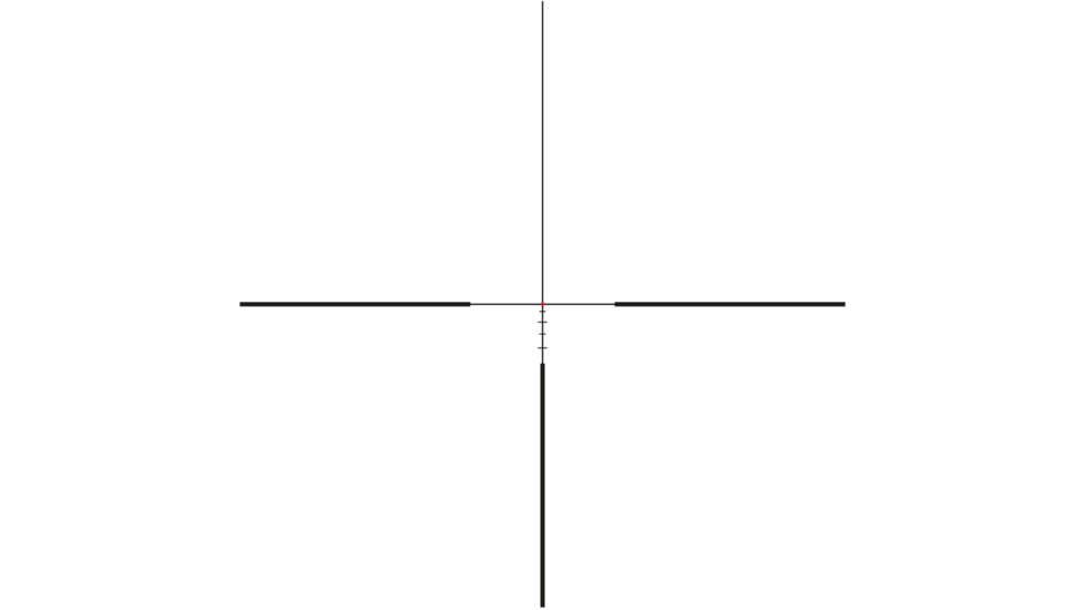 Hawke Sport Optics Endurance 30 WA Riflescope 1.7-10x44 - L4A Fiber Dot, Black, 16412