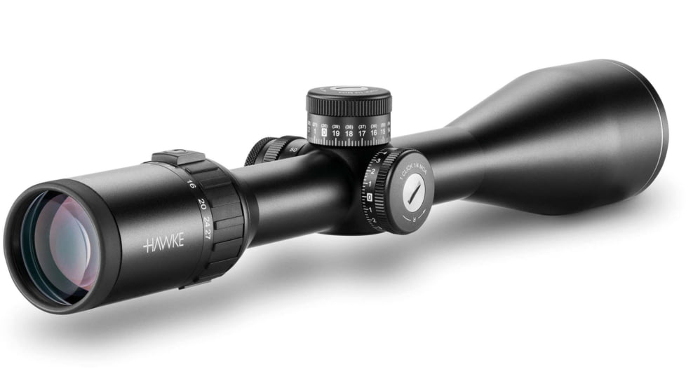 Hawke Sport Optics Endurance 30 WA Riflescope 4.5-27x56 SF- LR2 Fiber Dot, Black, 16440