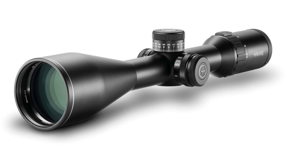 Hawke Sport Optics Endurance 30 WA Riflescope 4.5-27x56 SF- LR2 Fiber Dot, Black, 16440