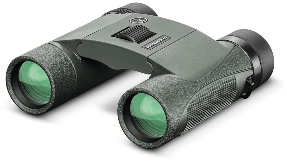 Hawke Sport Optics Endurance ED Compact 8x25mm Roof Prism Binoculars, Green, 36110
