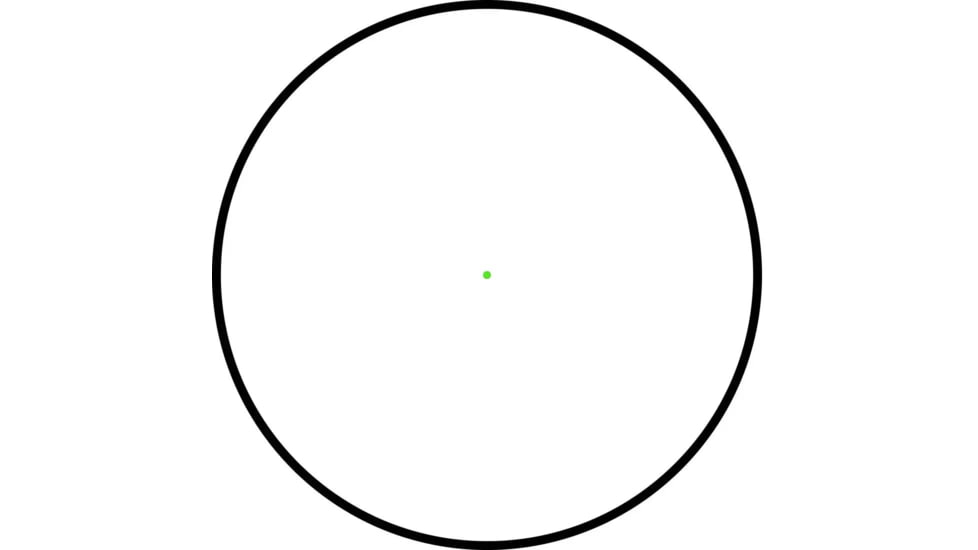 Hawke Sport Optics Endurance RD 1x25 Dual height &amp; QR - Digital Weaver, 3moa dot, Green Illumination, Black, 12129