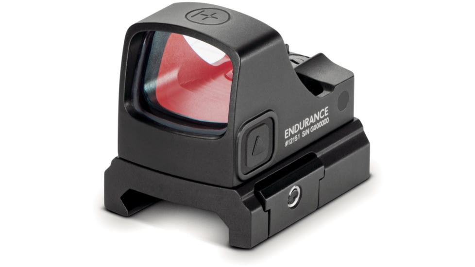 Hawke Sport Optics Endurance Reflex Dot Sight 3 MOA Circle Dot, Weaver /RMSc Footprint, Green, Black, 12151