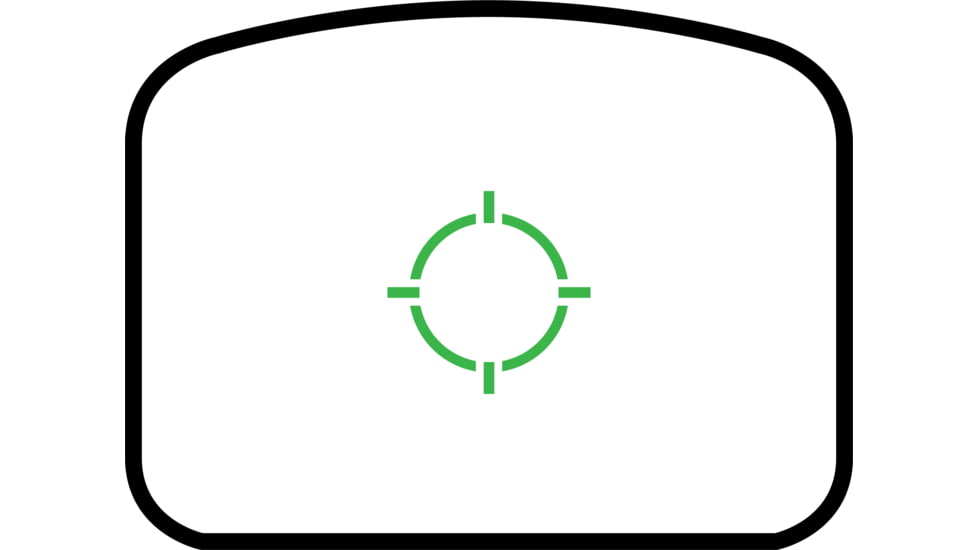 Hawke Sport Optics Endurance Reflex Dot Sight 3 MOA Circle Dot, Weaver /RMSc Footprint, Green, Black, 12151