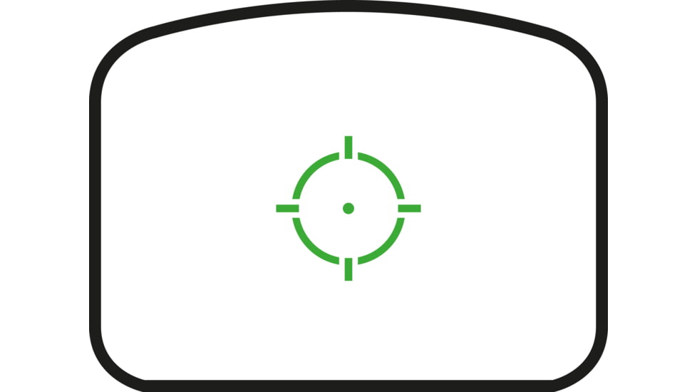 Hawke Sport Optics Endurance Reflex Dot Sight 3 MOA Circle Dot, Weaver /RMSc Footprint, Green, Black, 12151