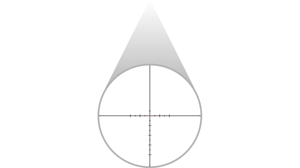 Hawke Sport Optics Frontier 30 Rifle Scope, 1-10x24mm, 30mm, SFP Mil FD Reticle, Black, 18410