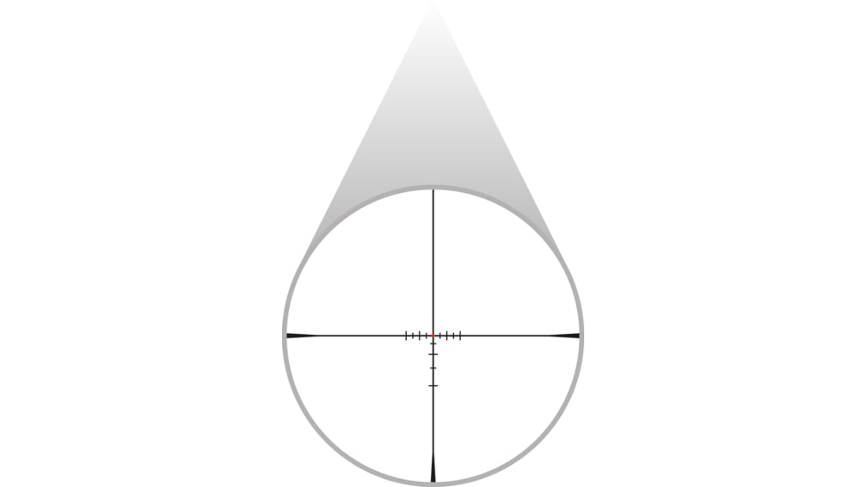 Hawke Sport Optics Frontier 30 Rifle Scope, 1-8x24mm, 30mm, LRX Tactical FD Reticle, Black, 18406