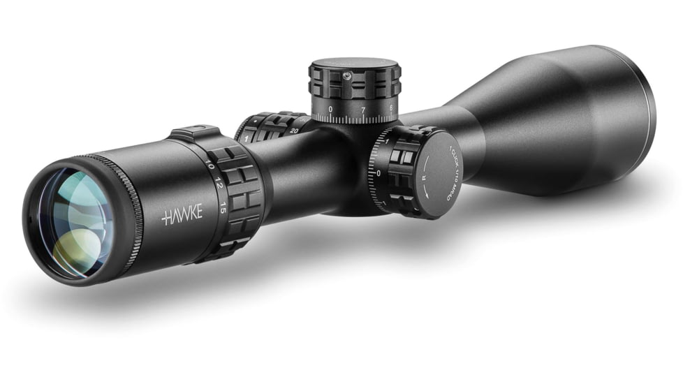 Hawke Sport Optics Frontier 30 Rifle Scope, 3-15x50mm SF, 30mm, FFP, Mil Pro IR Reticle, Black, 18520