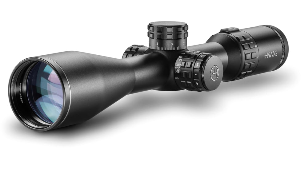 Hawke Sport Optics Frontier 30 Rifle Scope, 4-20x50mm SF, 30mm, FFP, Mil Pro IR Reticle, Black, 18530