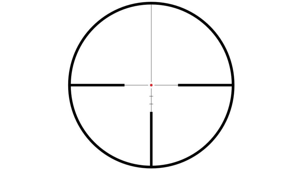Hawke Sport Optics Frontier 30 Side Focus 2.5-15x50 LR Dot Rifle Scope, Black 18220