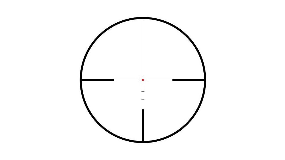Hawke Sport Optics Frontier 30 Side Focus 5-30x50 LR Dot Rifle Scope, Black 18230