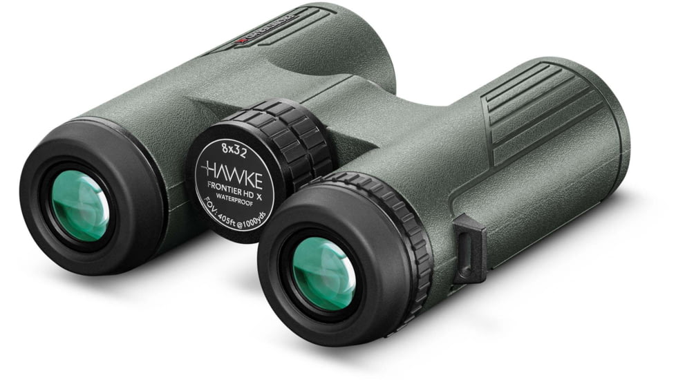 Hawke Sport Optics Frontier HD X 8x32mm Roof Prism Binocular, Green, 38005