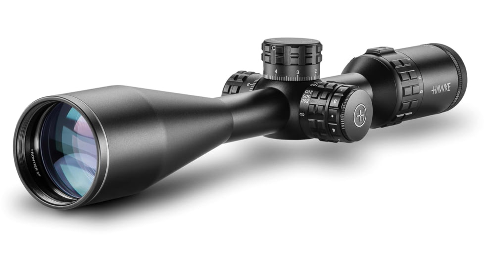Hawke Sport Optics Frontier Rifle Scope, 5-25x44mm SF, 1in Tube, SFP, Mil Pro IR Reticle, Black, 18140