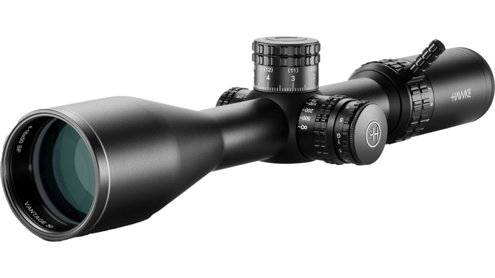 Hawke Sport Optics Vantage 4-16x50 30mm Tube Rifle Scope, Second Focal Plane