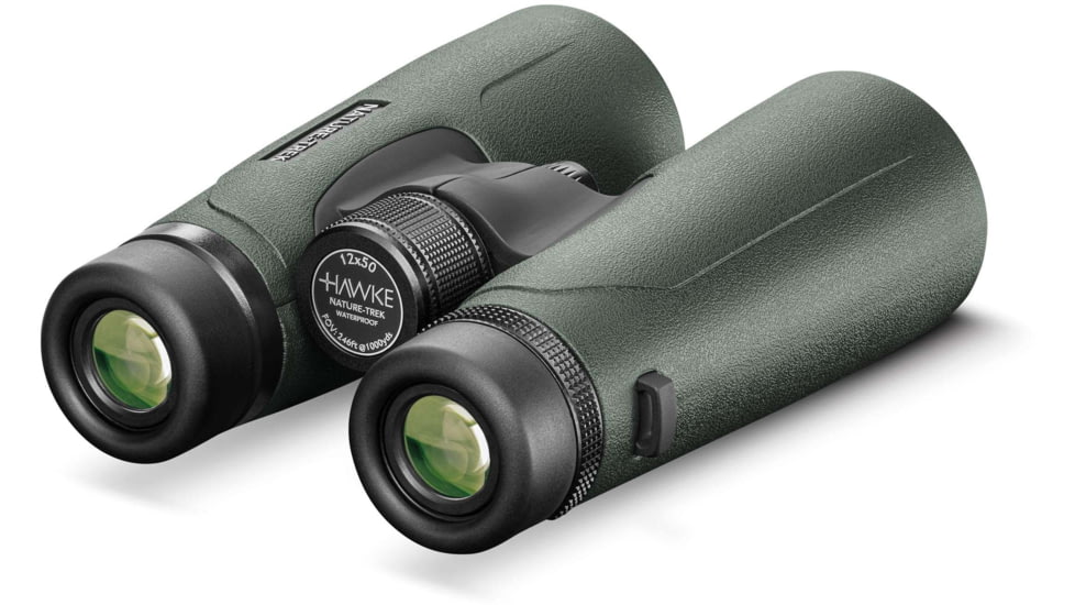 Hawke Sport Optics Nature Trek 12x50mm Roof Prism Binoculars, Green, 35105