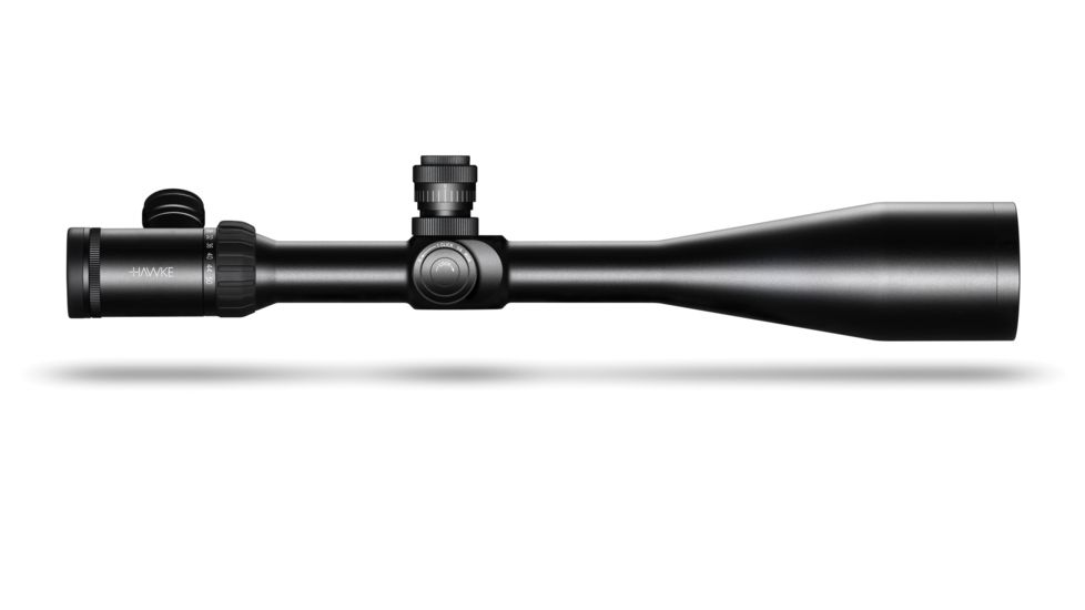 Hawke Sport Optics Sidewinder 30 ED Side Focus 10-50x60 TMX IR Rifle Scope, Black, 17370