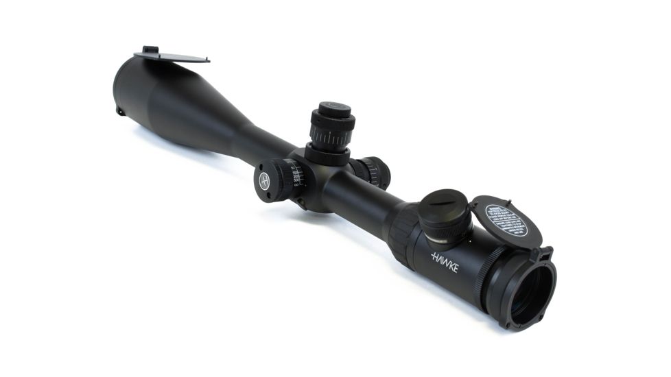 Hawke Sport Optics Sidewinder 30 ED Side Focus 10-50x60 TMX IR Rifle Scope, Black, 17370