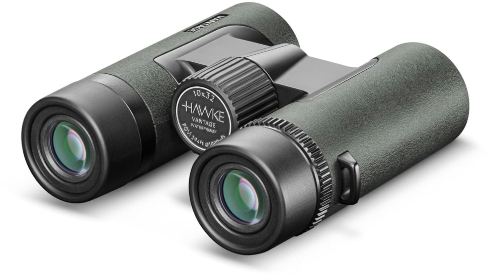 Hawke Sport Optics Vantage 10x32mm Fully Multi-Coated Binoculars, Green, 34121