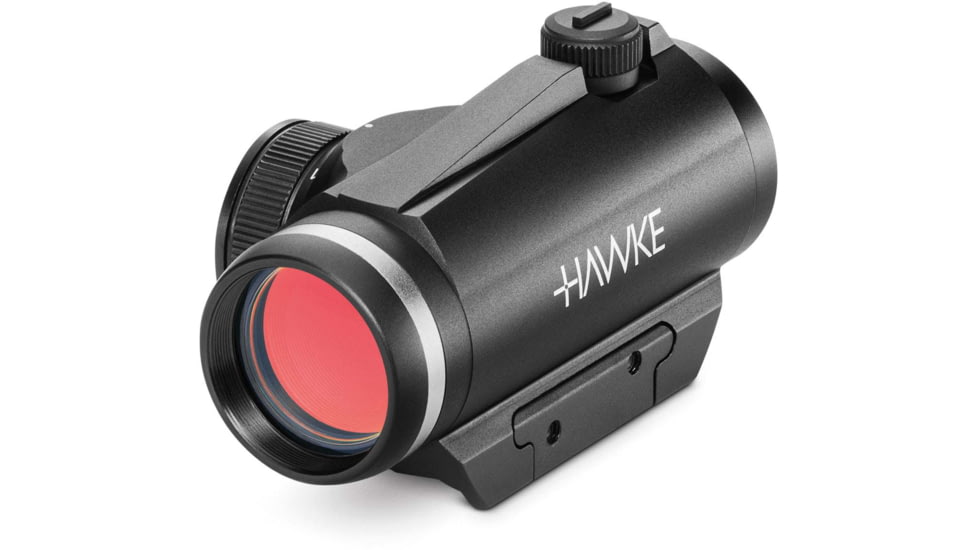 Hawke Sport Optics Vantage 1x25mm Red Dot Sight w/ Weaver Rail, Black, 12103