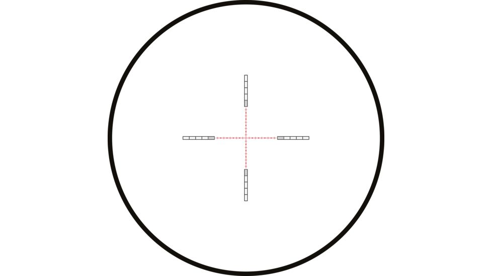 Hawke Sport Optics Vantage 30 WA FFP 6-24x50 SF 1/2 Mil Dot IR, Black, 14304
