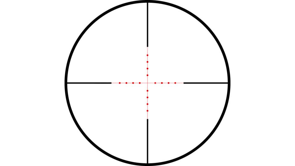 Hawke Sport Optics Vantage 6-24x50 1in Tube,AO Waterproof Rifle Scope,Black,Mil Dot Center Reticle 14265