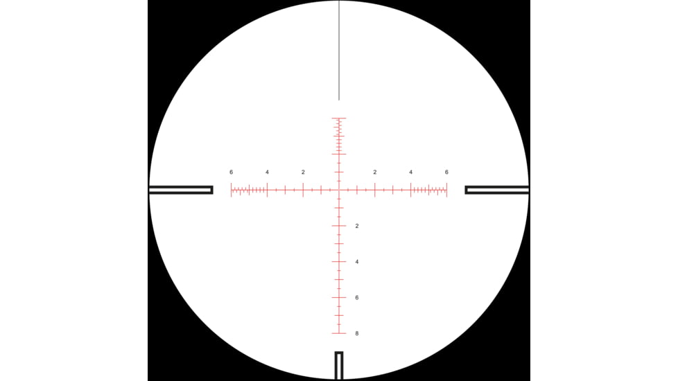Hawke Sport Optics Vantage 6-24x50 30mm Tube Rifle Scope, Second Focal Plane, Mil Pro II Reticle, Black, 14421
