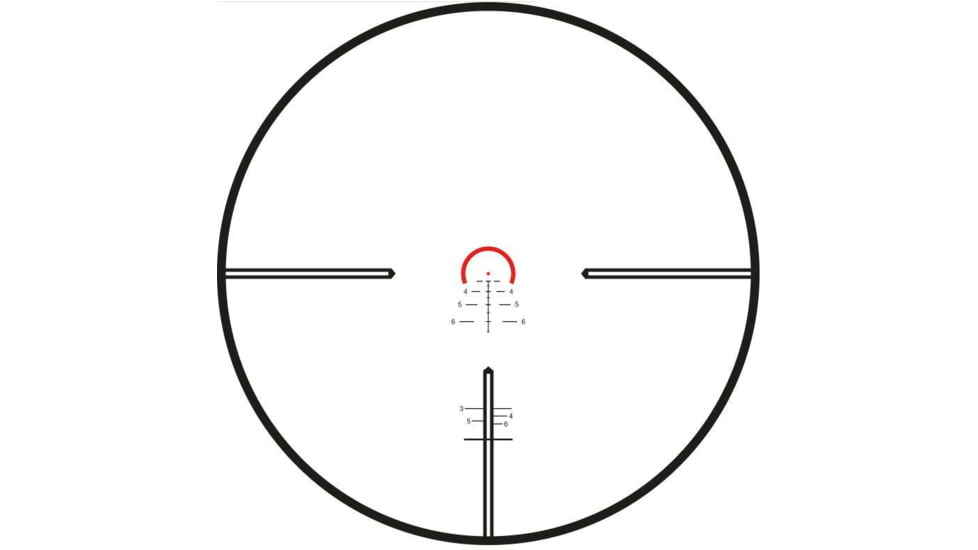 Hawke Sport Optics Vantage Rifle Scope, 1-8x24mm, 30mm Tube, 5.56 Tactical 8x 1/2 MOA Reticle, Black, 14402