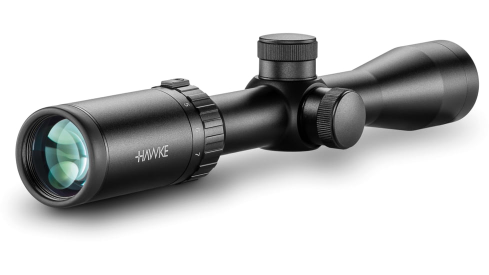 Hawke Sport Optics Vantage Rifle Scope, 2-7x32mm, 1in Tube, SFP, 30/30 Duplex Reticle, Black, 14110