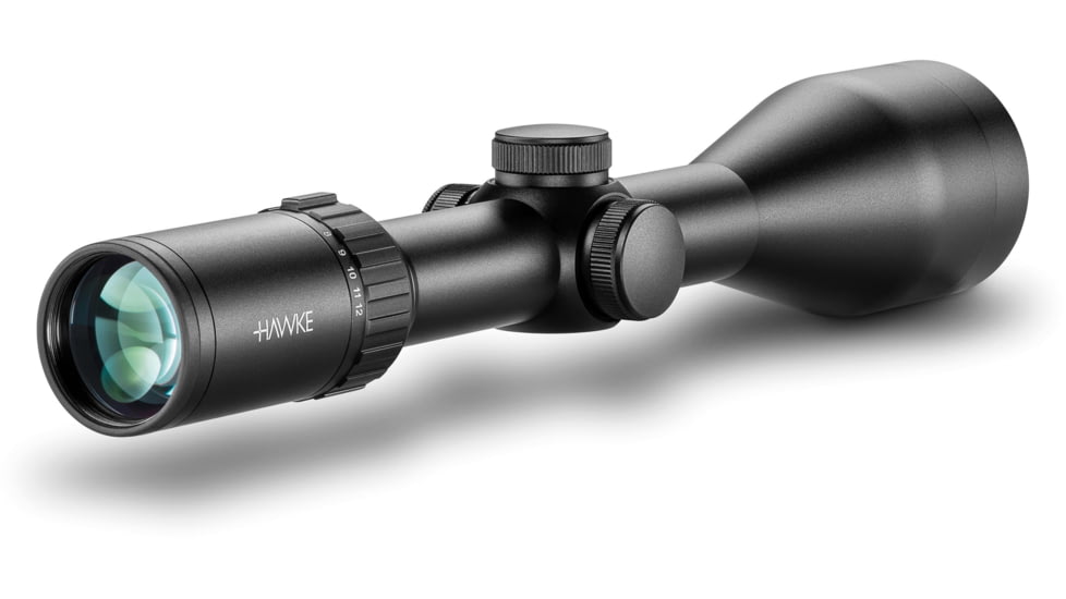 Hawke Sport Optics Vantage Rifle Scope, 3-12x56mm, 30mm Tube, SFP, L4A IR Reticle, Black, 14275