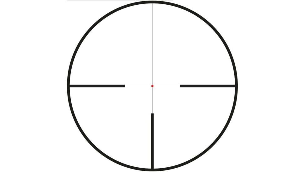 Hawke Sport Optics Vantage Rifle Scope, 3-12x56mm, Fiber Dot 1/4 MOA Reticle, Black, 14540