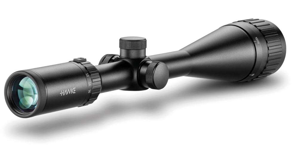 Hawke Sport Optics Vantage Rifle Scope, 4-16x50mm AO, 1in Tube, SFP, .17 HMR IR Reticle, Black, 14261