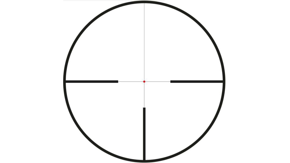 Hawke Sport Optics Vantage Rifle Scope, 9x42mm, L4A Dot 1/2 MOA Reticle, Black, 14279