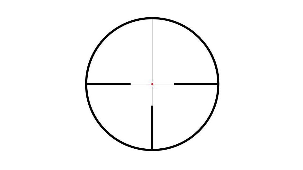 Hawke Sport Optics Vantage WA 30mm 1-4x24 IR L4a Rifle Scope, Black, 14273